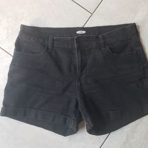Old Navy 10 Black Jean Shorts
